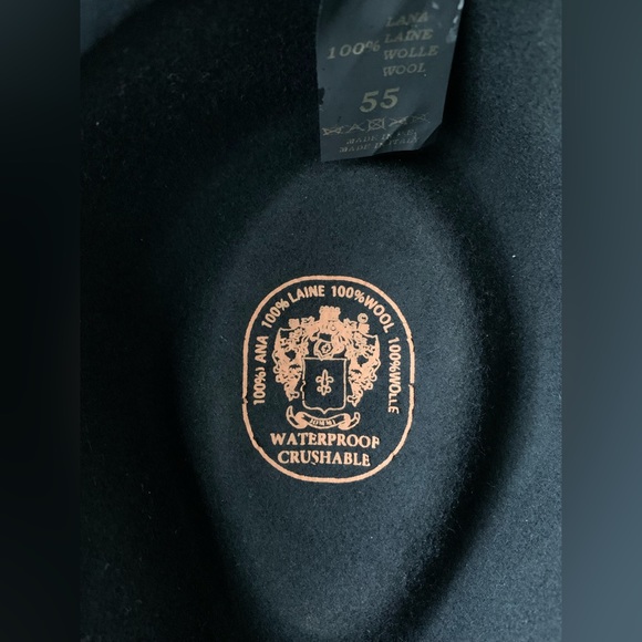 100% wool short brim hat - Picture 2 of 4